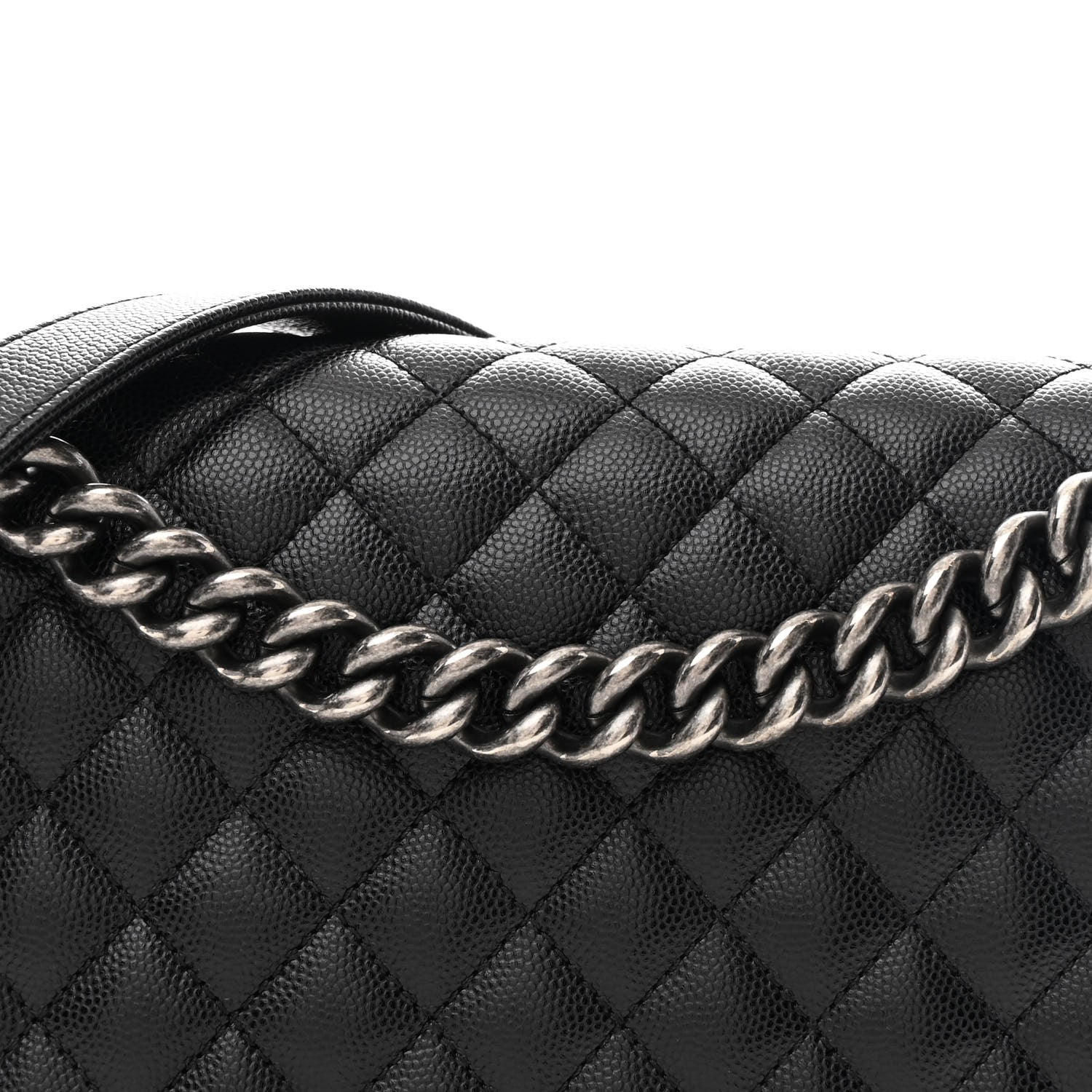 Chanel Caviar Quilted New Medium Boy Flap Black 8 of 10