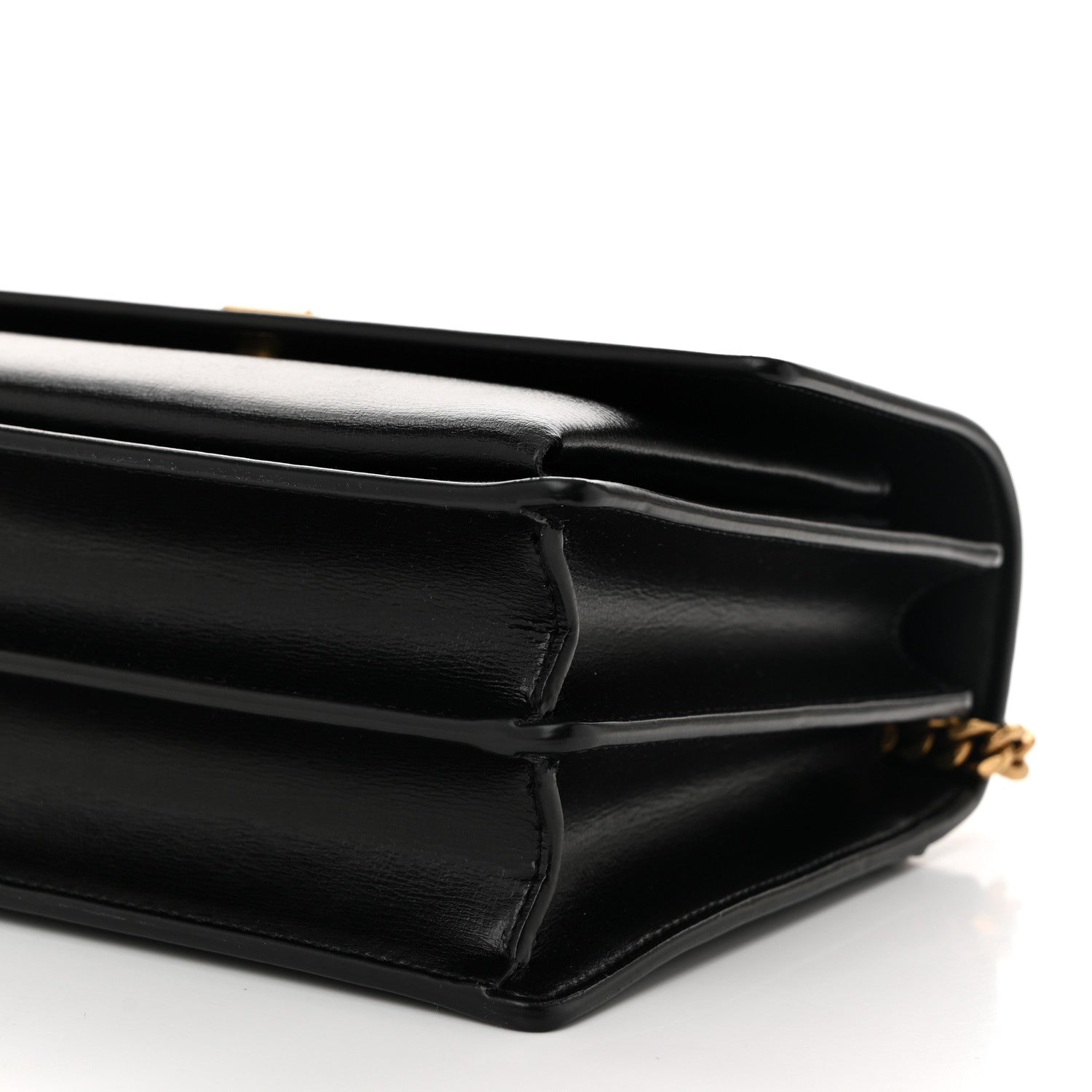 Saint Laurent Calfskin Medium Monogram Sunset Black 10 of 11
