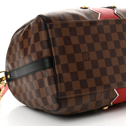 Louis Vuitton Damier Ebene Karakoram Speedy Bandouliere 30 9 of 12