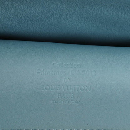 Louis Vuitton Lambskin Mama Broderie Pochette Blue 7 of 7