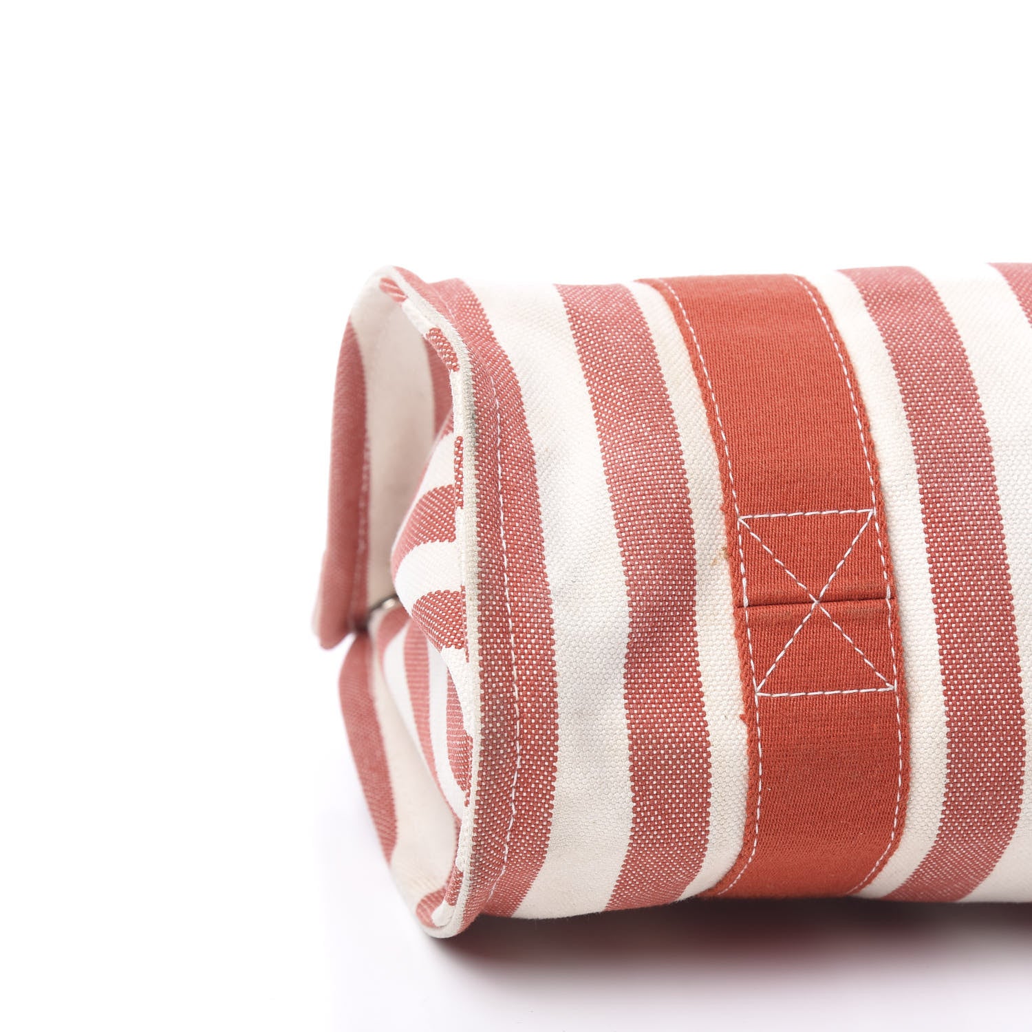 Hermes Canvas Striped Cannes MM 8 of 9