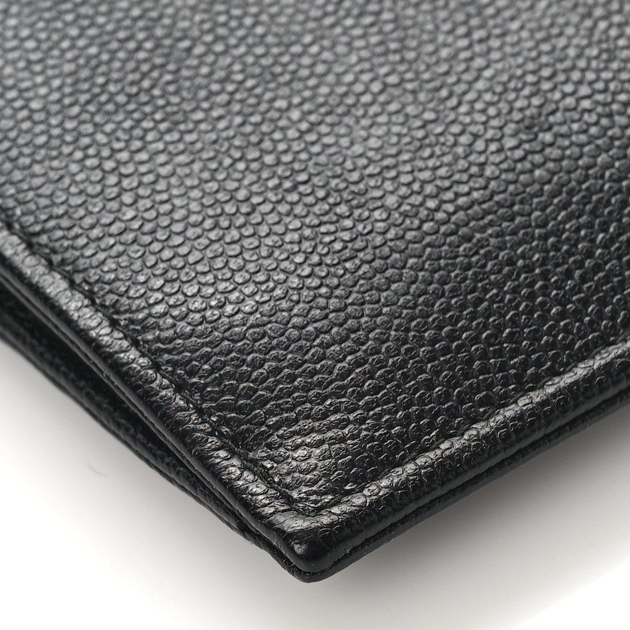 Caviar CC Zip Card Holder Black