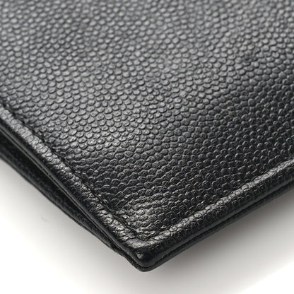 Chanel Caviar CC Zip Card Holder Black 7 of 9