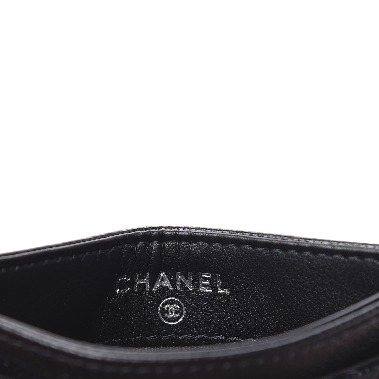 Chanel Caviar Quilted My Everything Card Holder Black 6 of 9