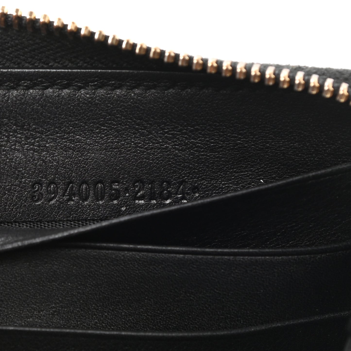 Guccissima Signature Microguccissima Bree Zip Around Wallet Black