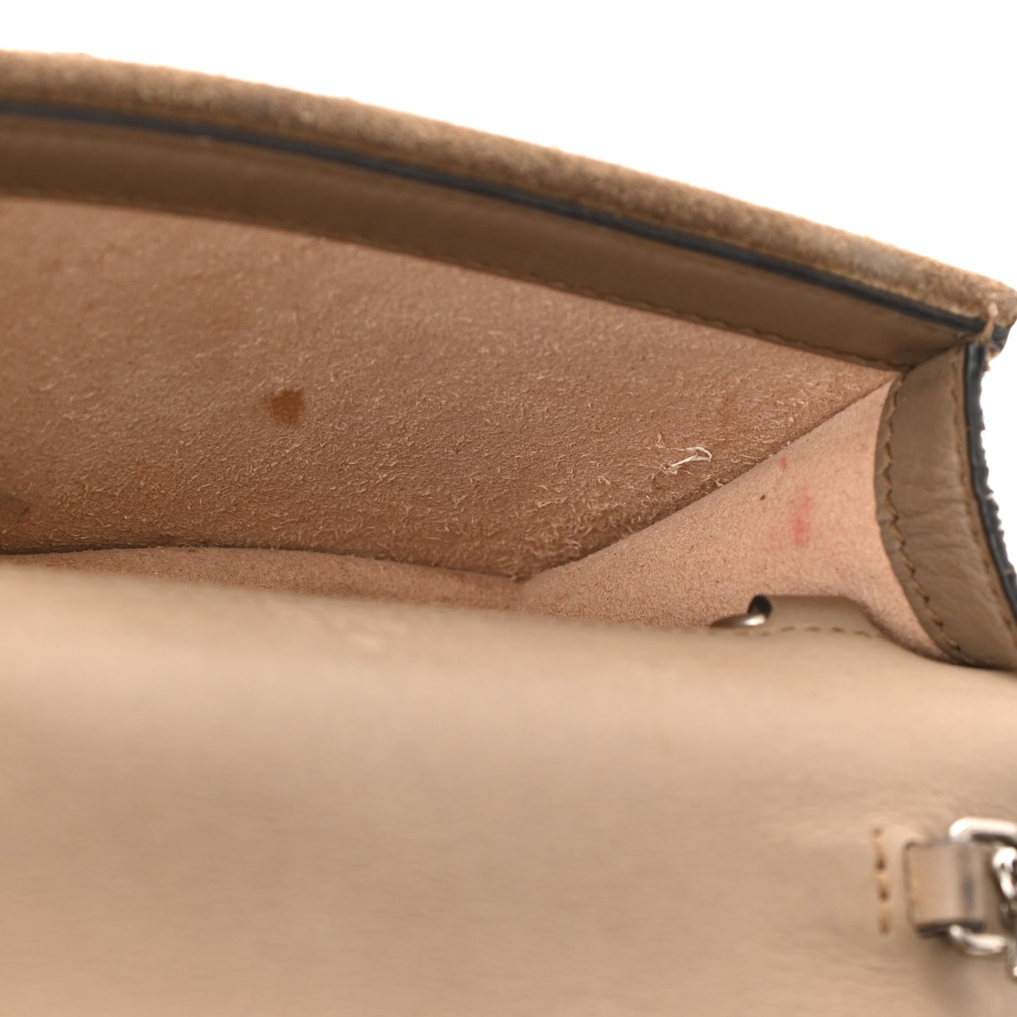 GG Supreme Monogram Super Mini Dionysus Shoulder Bag Taupe