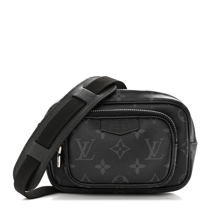 Louis Vuitton Monogram Eclipse Taigarama Outdoor Pouch Black 1 of 12