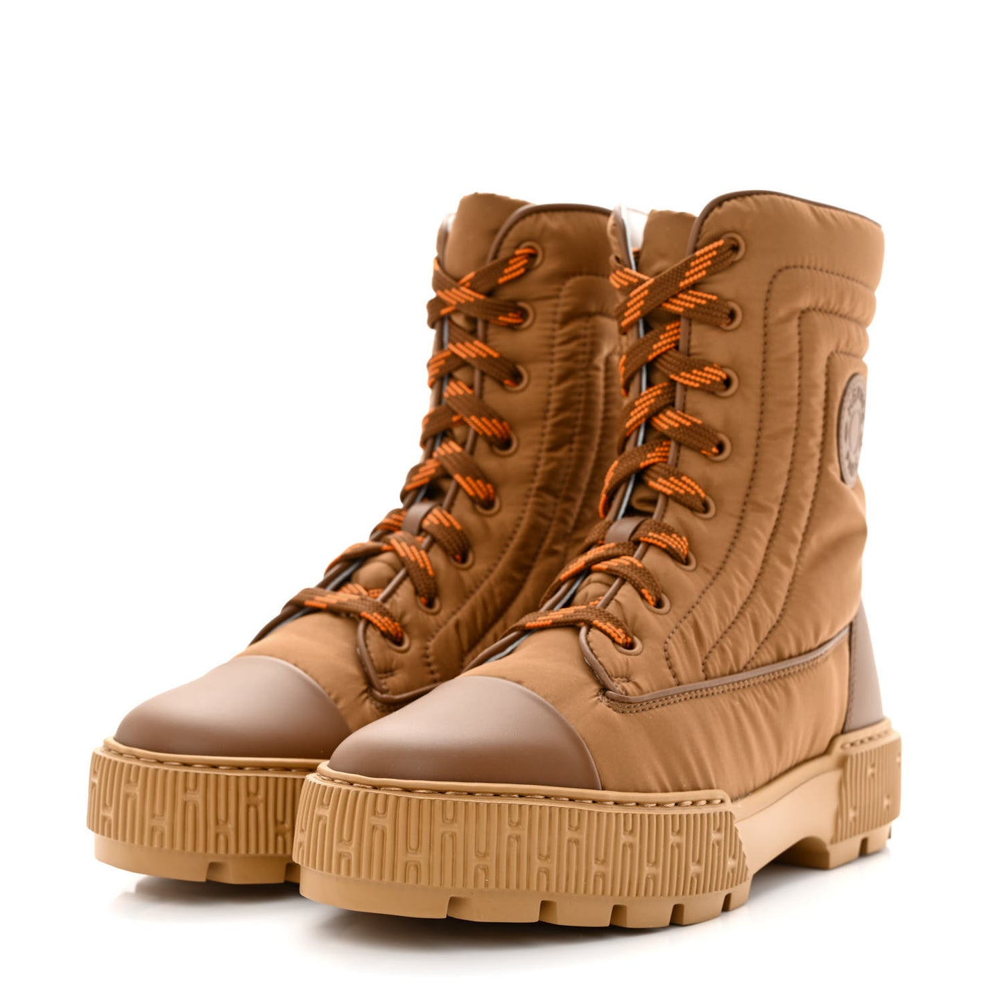Calfskin Parachute Fresh Ankle Boots 37 Brun Amourette