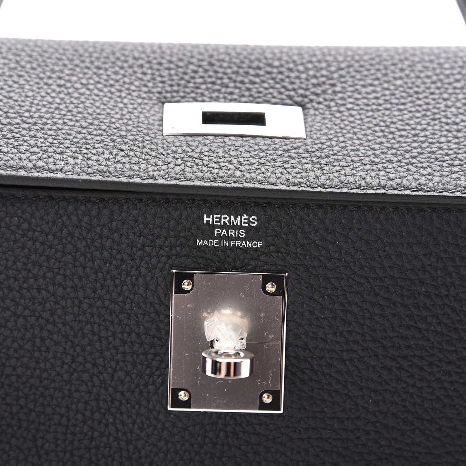 Hermes Togo Kelly Retourne 28 Black 5 of 10