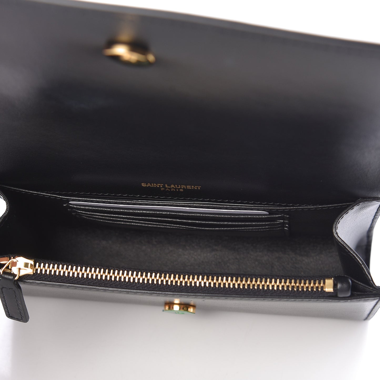 Smooth Calfskin Monogram Kate Belt Bag Black