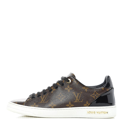 Louis Vuitton Patent Monogram Frontrow Sneakers 37.5 1 of 11