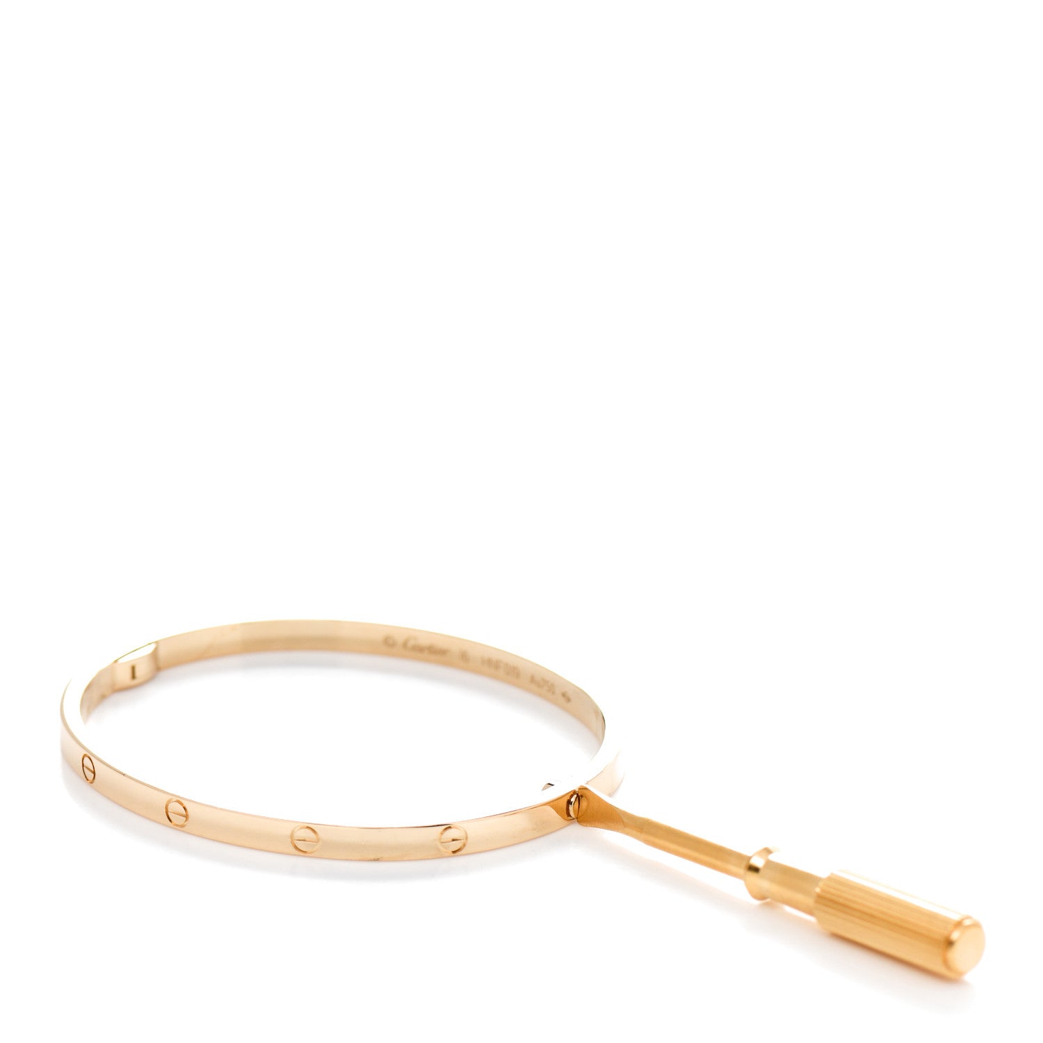 Cartier 18K Yellow Gold Small LOVE Bracelet 16 3 of 5