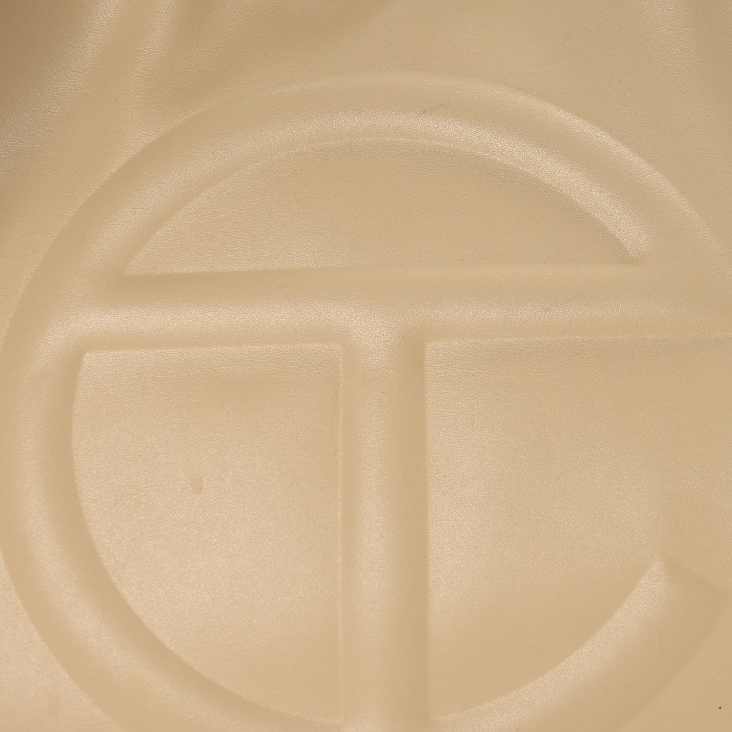 Telfar Vegan Leather Large Shopping Bag Cream 8 of 12