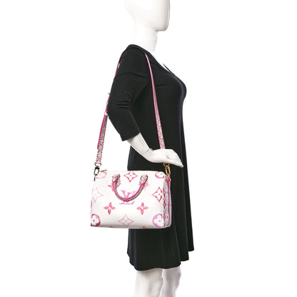 Louis Vuitton Monogram Giant By The Pool 2.0 Speedy Bandouliere 25 Rose 2 of 8