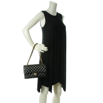 Chanel Caviar Quilted Medium Double Flap Black 2 of 8