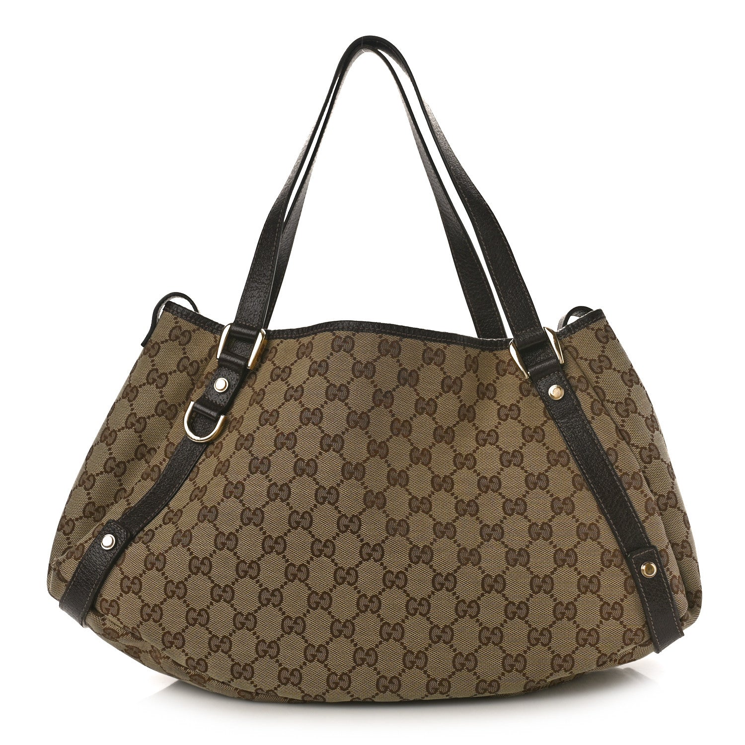 Gucci Monogram Medium Abbey Shoulder Bag Dark Brown 1 of 10