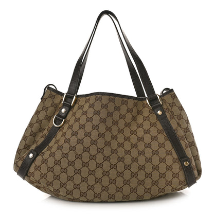 Gucci Monogram Medium Abbey Shoulder Bag Dark Brown 1 of 10