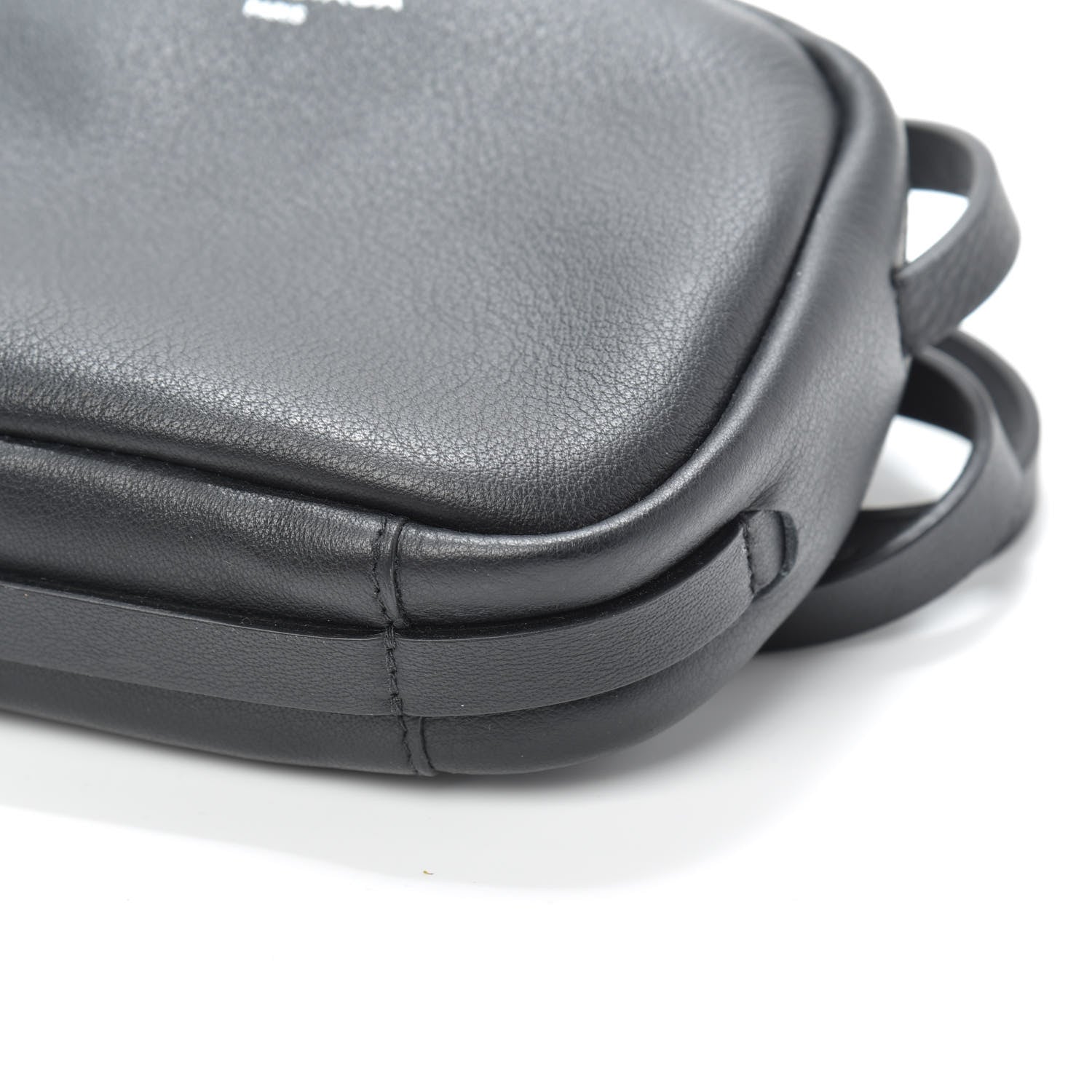 Balenciaga Calfskin Logo XS Everyday Camera Bag Black 9 of 9