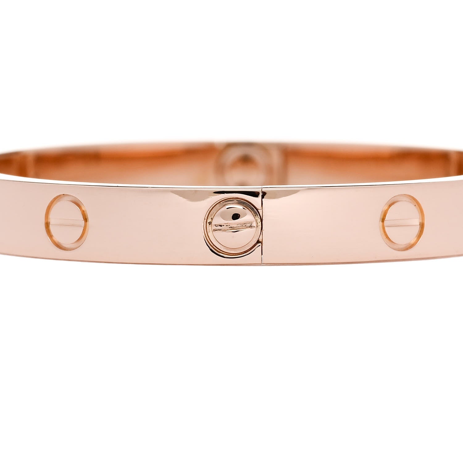 Cartier 18K Pink Gold LOVE Bracelet 16 5 of 9