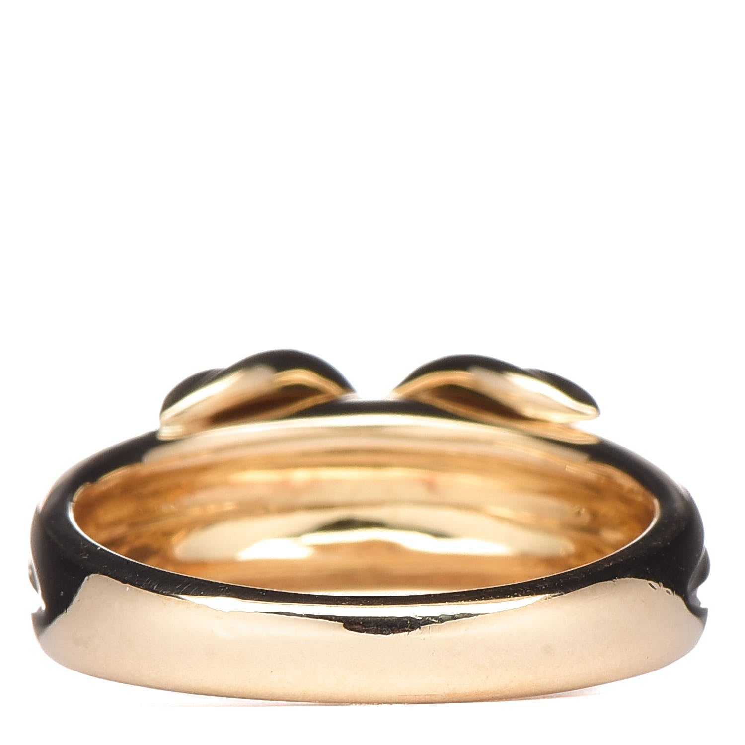 Tiffany 18K Yellow Gold Signature X Ring 49 4.75 4 of 7