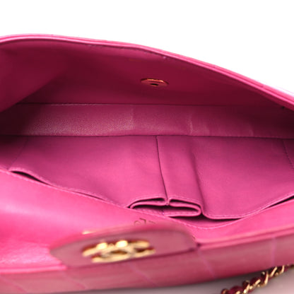 Chanel Lambskin East West Chocolate Bar Flap Pink 4 of 14