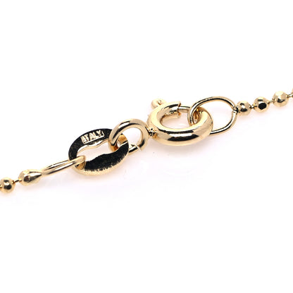 Jennifer Meyer 18K Yellow Gold Small Leaf Necklace 5 of 6