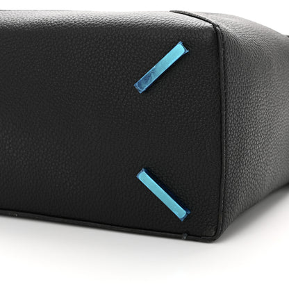 Loewe Calfskin Large Puzzle Edge Bag Black 9 of 10