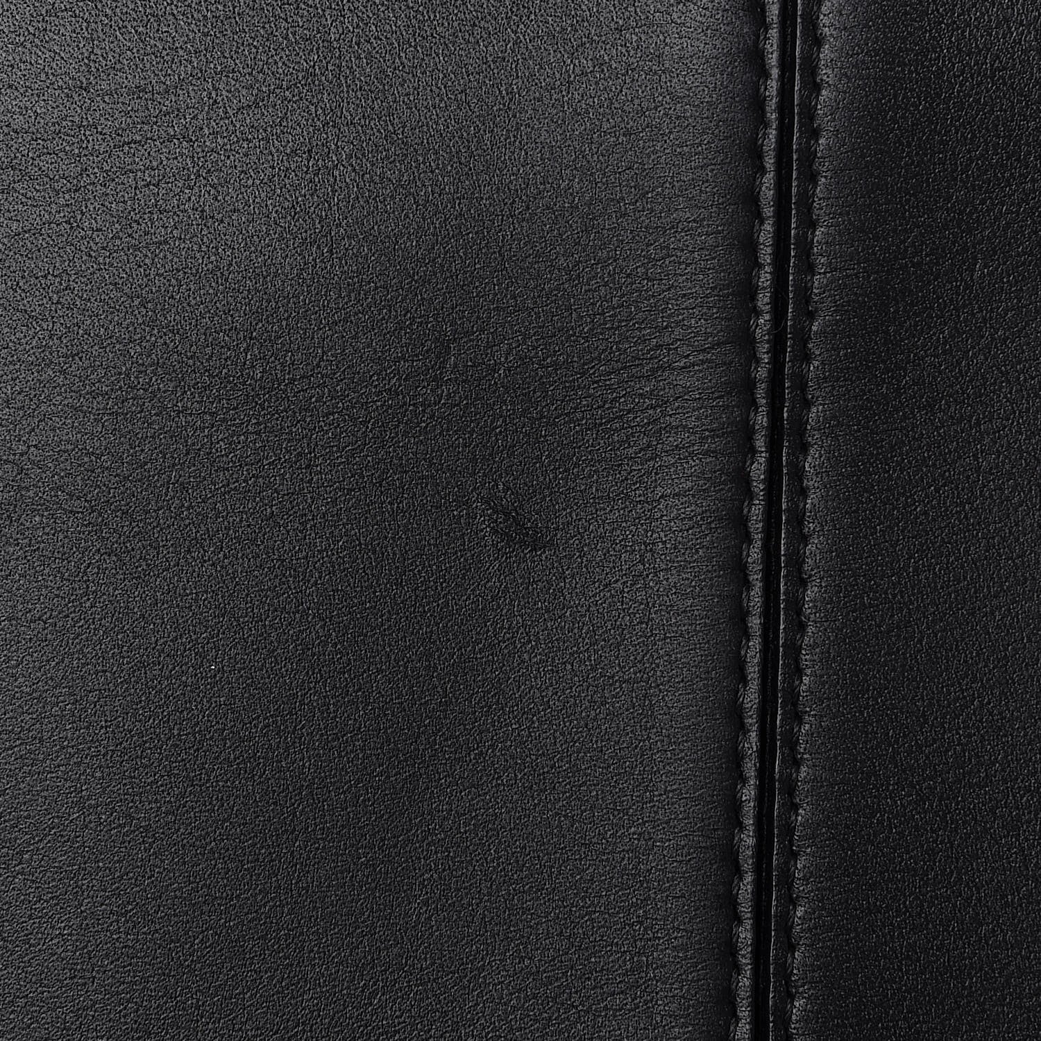 Celine Supple Natural Calfskin Tri-Fold Clutch Black 9 of 10