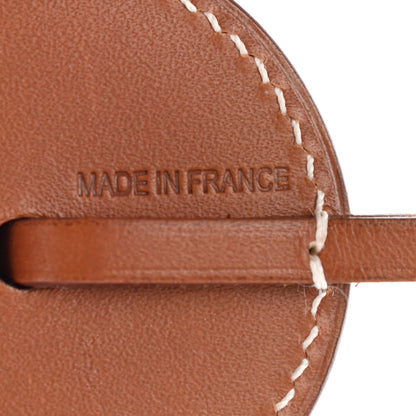 Hermes Vache Hunter Milo Lambskin Paddock Flot Bag Charm Rose Shocking Rouge H Rose Jaipur 4 of 6