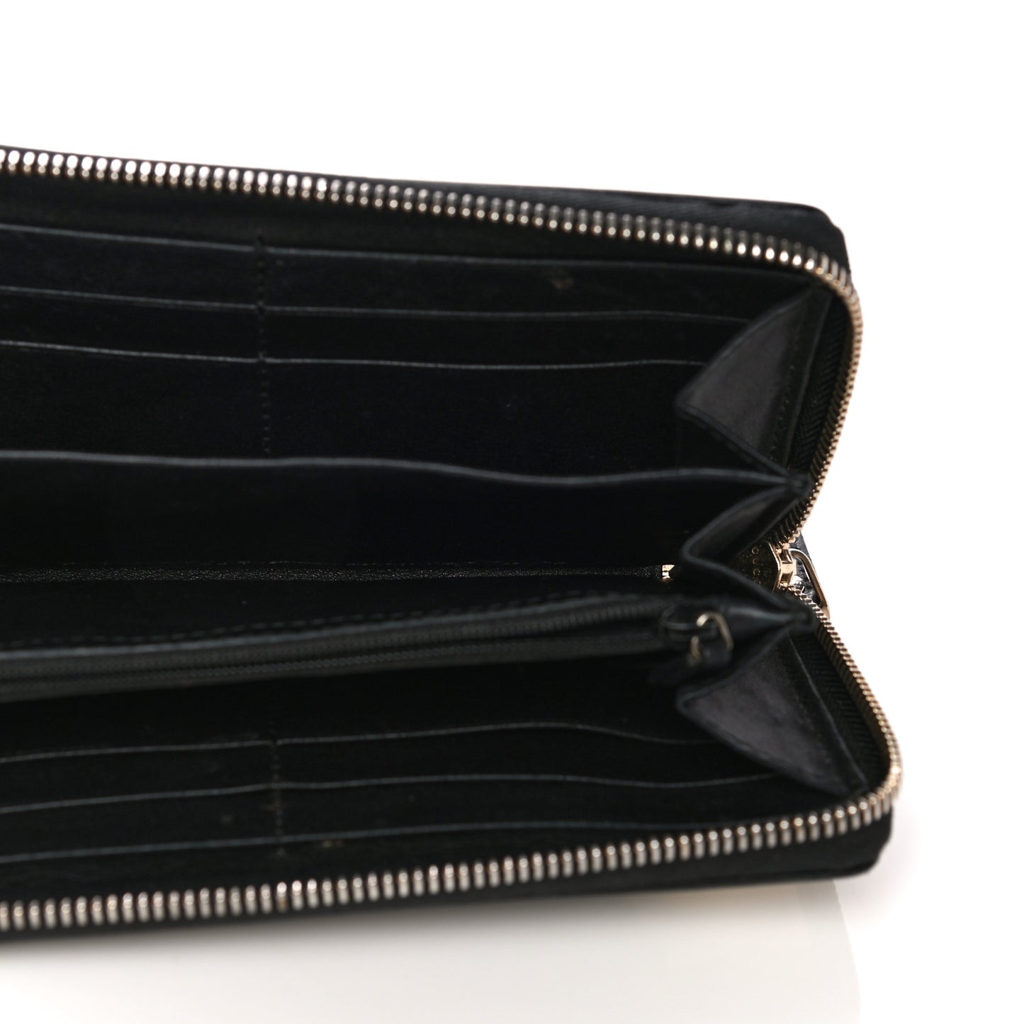 GG Plus Monogram Italy Flag Zip Around Wallet Green