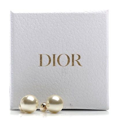 Christian Dior Pearl Mise En Dior Tribal Earrings 5 of 5