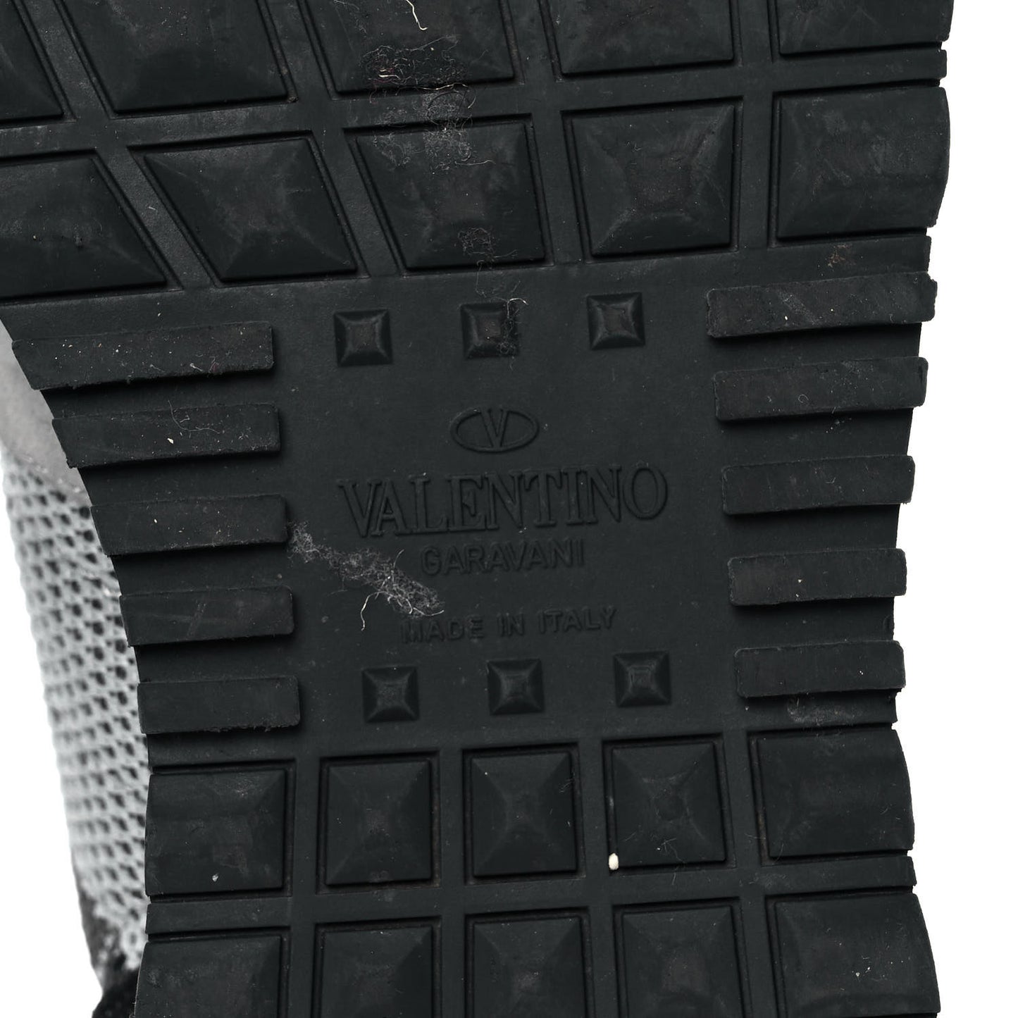 Mesh Fabric Suede Camouflage Mens Rockrunner Sneakers 42 Grigio Anthracite Black