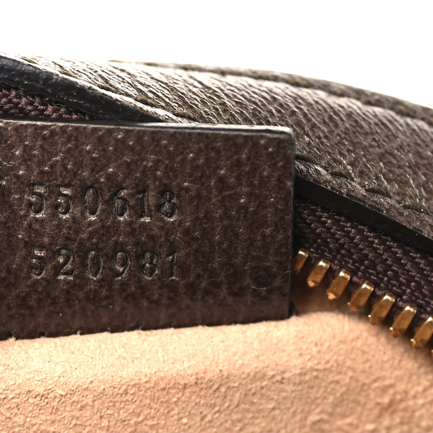 Gucci GG Supreme Monogram Web Mini Ophidia Round Shoulder Bag Brown 7 of 10