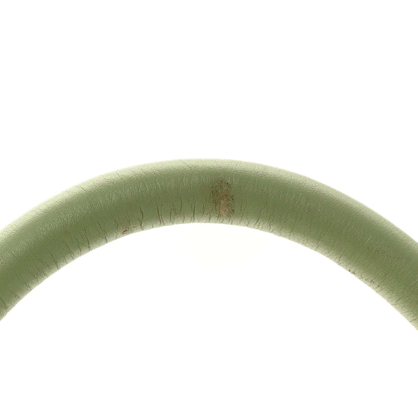 Vitello Rockstud Double Handle Tote Green Tea Sorbet