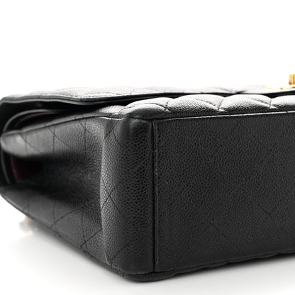 Chanel Caviar Quilted Maxi Double Flap Black 9 of 10