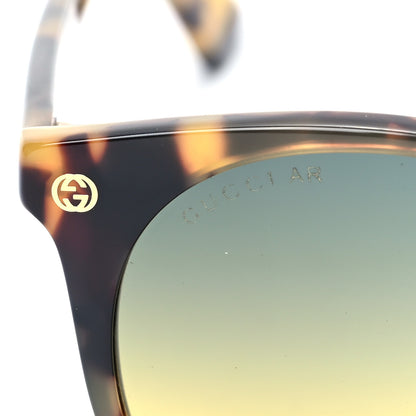 Gucci Round GG0091S Sunglasses Havana 6 of 8