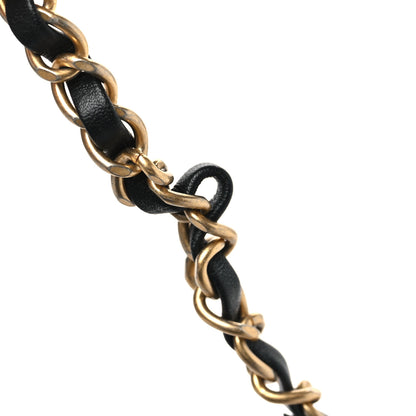 Chanel Lambskin Quilted Small Chic Pearls Flap Black 10 of 11
