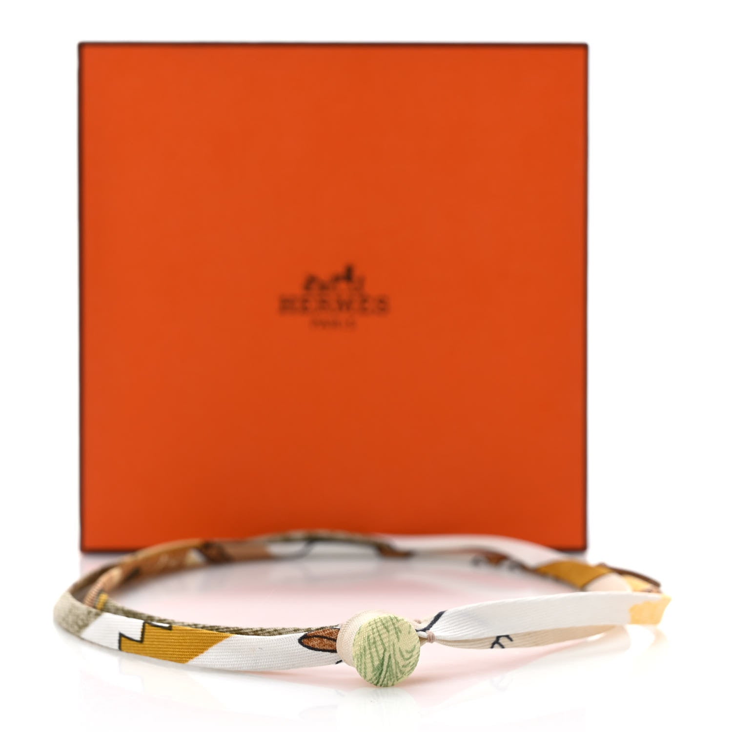 Hermes Silk Double Tour Bracelet 5 of 5