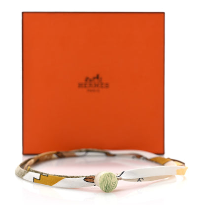 Hermes Silk Double Tour Bracelet 5 of 5