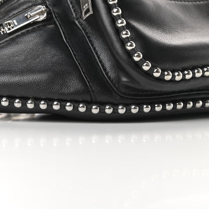 Alexander Wang Lambskin Attica Studded Belt Bag Black 9 of 10