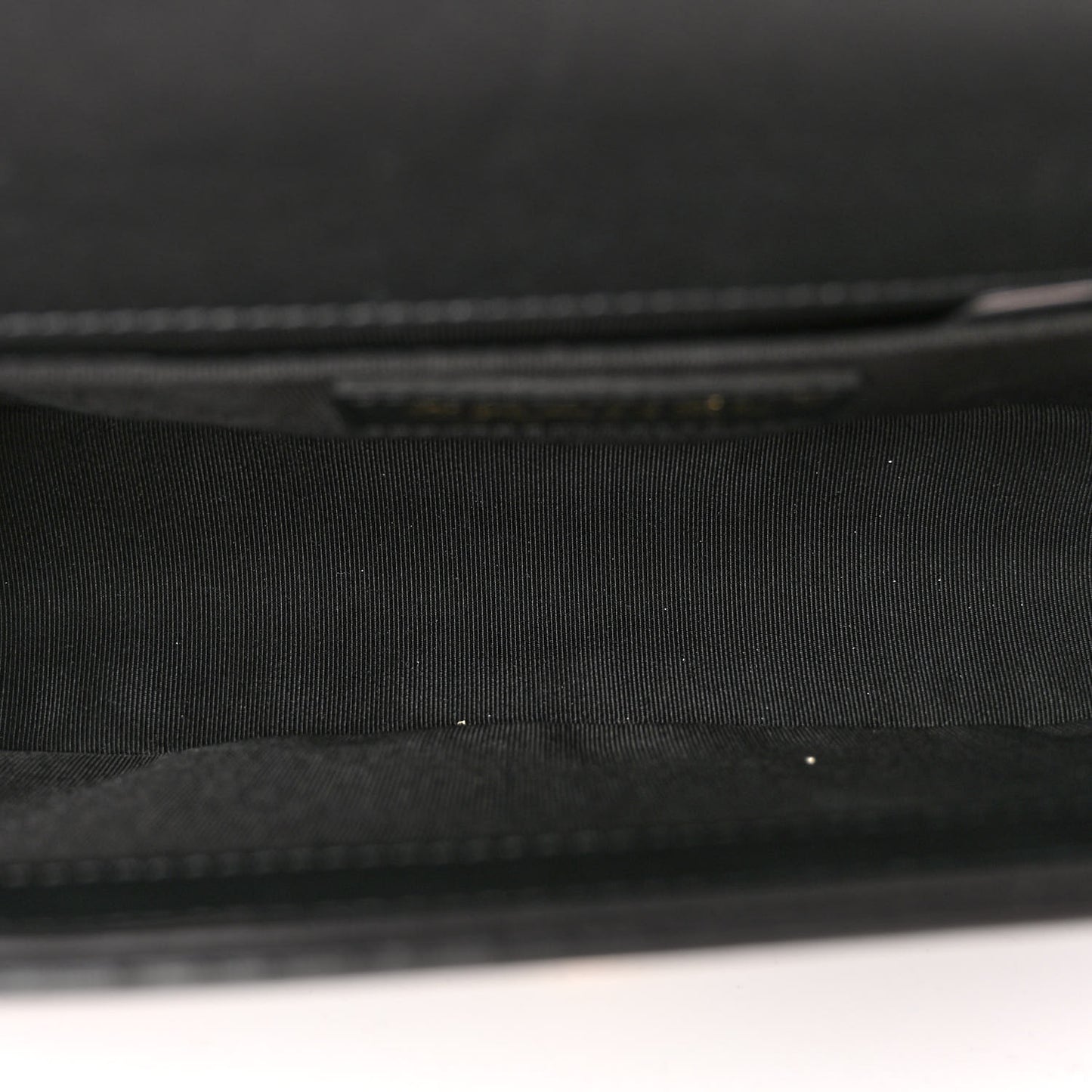 Calfskin Medium Boy Logo Top Handle Flap Black