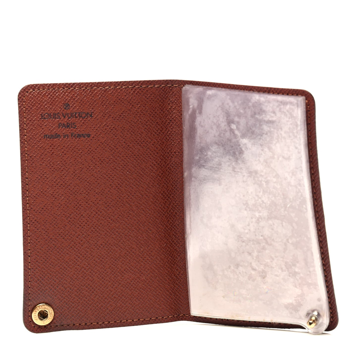 Monogram Credit Card Photo Holder