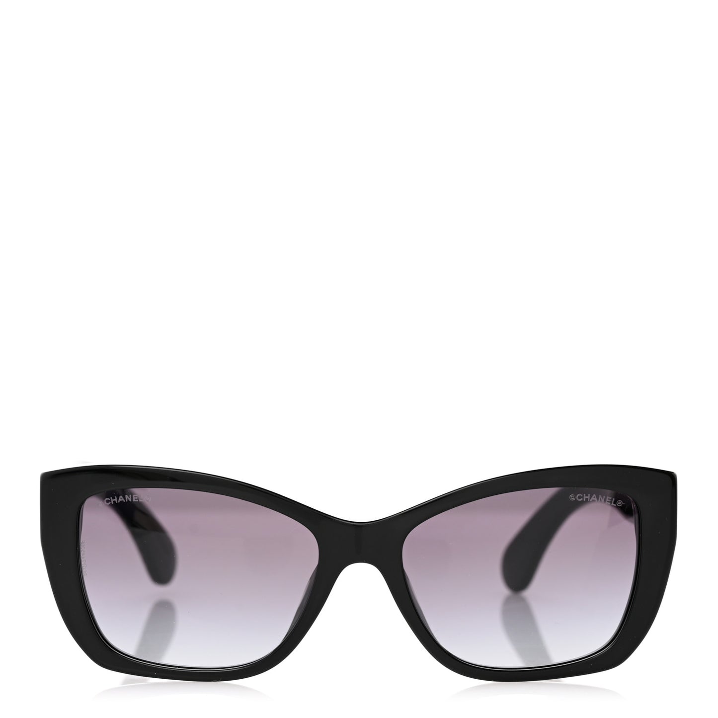 Acetate Metal Butterfly Sunglasses 71553A Black