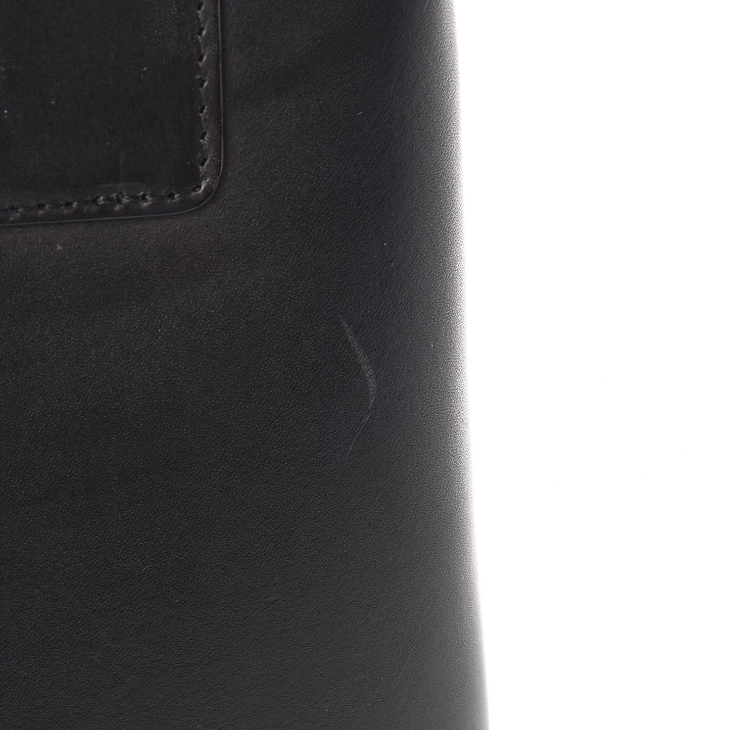 Calfskin Lady Bag Black Flamma