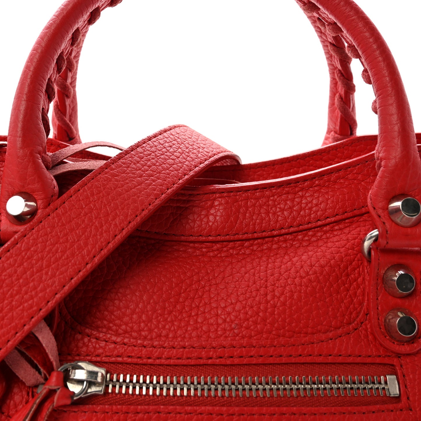 Vibrato Calfskin Classic Silver Hardware S City Rouge Cerise