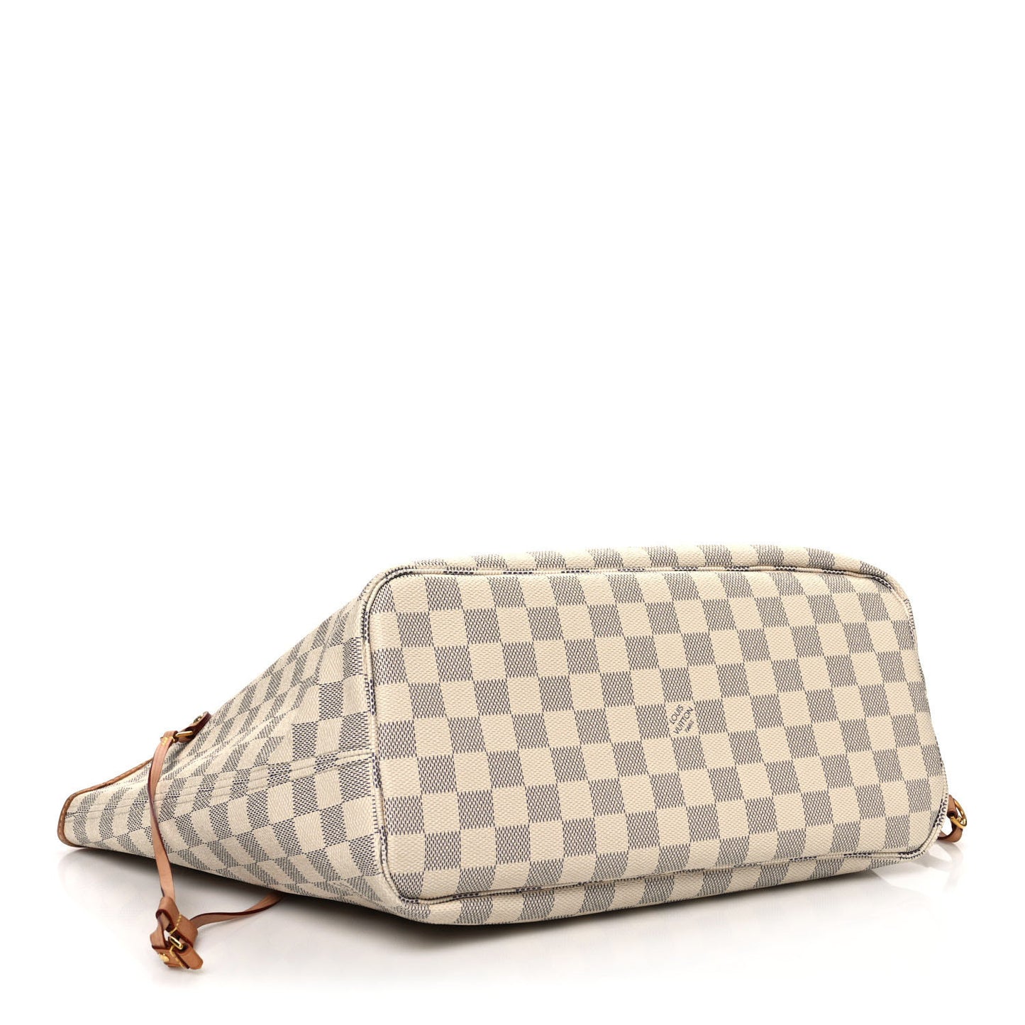 Damier Azur Neo Neverfull MM Rose Ballerine