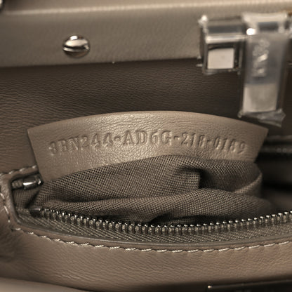 Fendi Nappa Stacked Bar Mini Peekaboo Iconic Satchel Tortora 6 of 9