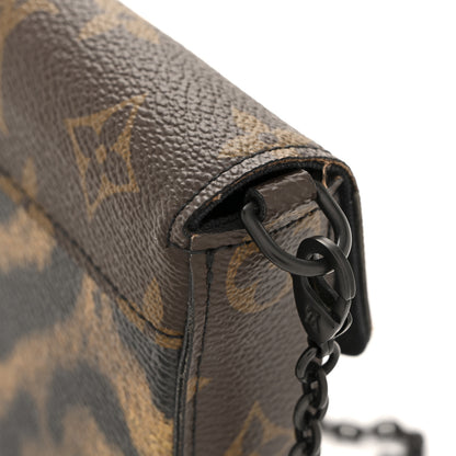 Louis Vuitton Monogram Animal Print Pochette Felicie Chain Wallet 13 of 15