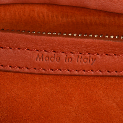 Celine Supple Calfskin Large Phantom Luggage Orange 7 of 8