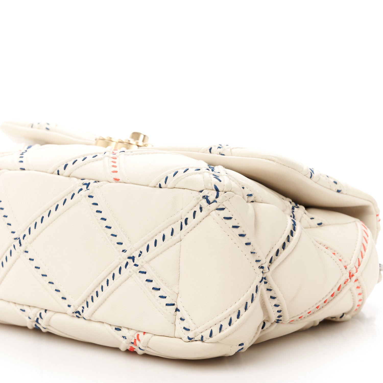 Chanel Lambskin Mixed Fibers Quilted Medium Chanel 19 Flap Beige 10 of 10
